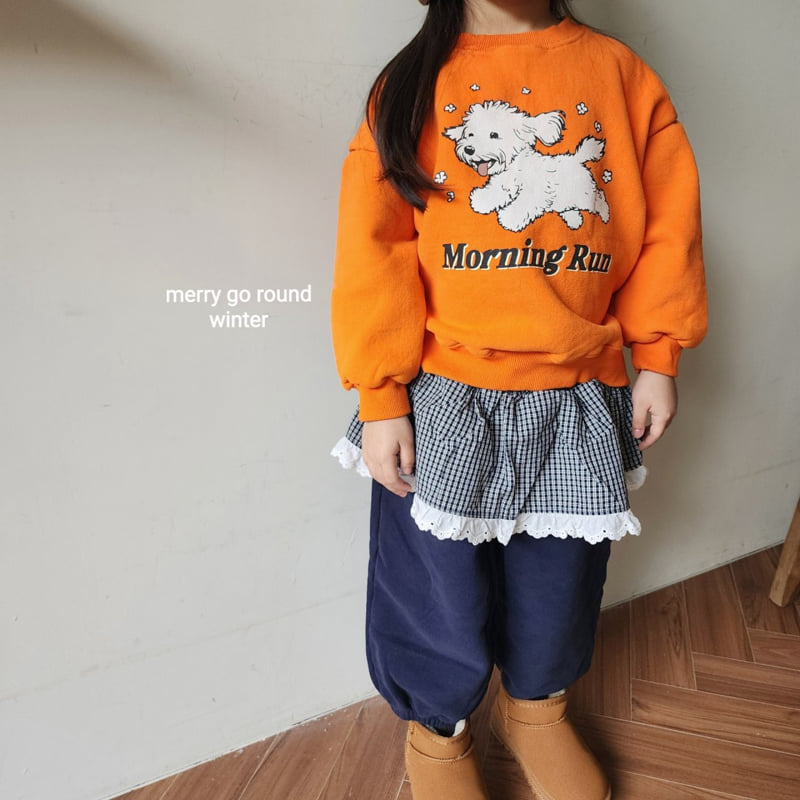 Merry Go Round - Korean Children Fashion - #littlefashionista - Running Sweatshirt - 12