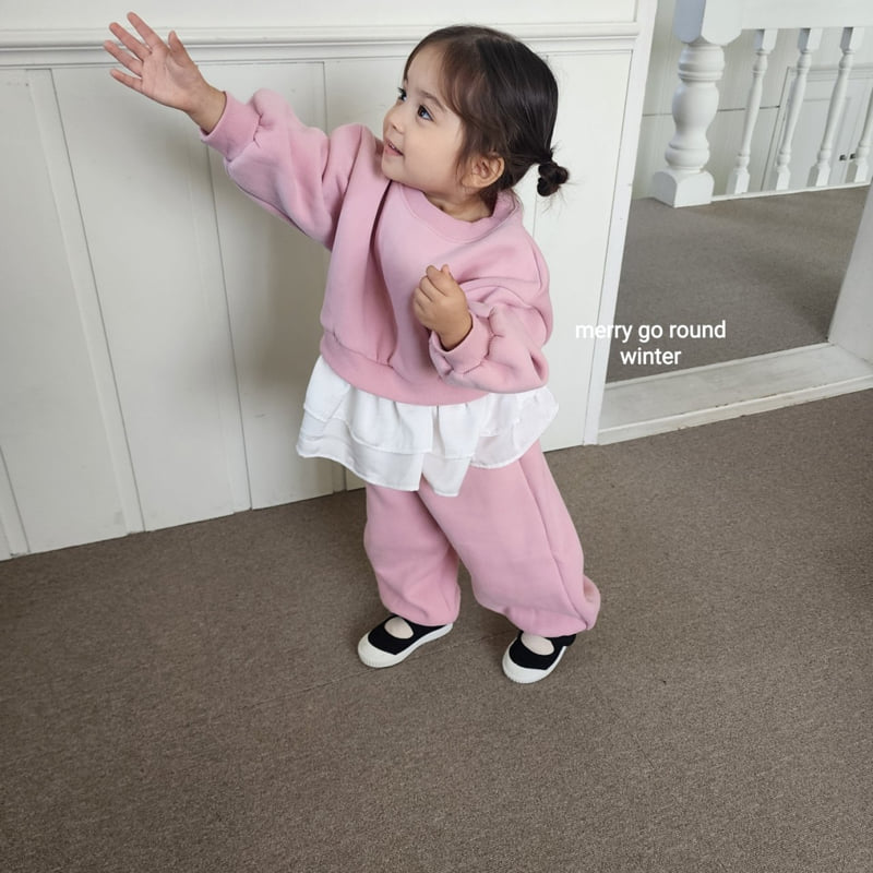Merry Go Round - Korean Children Fashion - #Kfashion4kids - Frill Set - 4