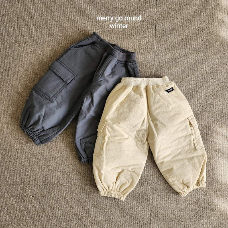Merry Go Round - Korean Children Fashion - #littlefashionista - Bonding Cargo Pants - 10