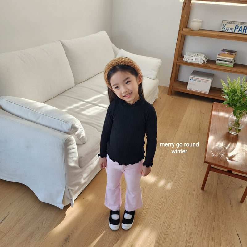 Merry Go Round - Korean Children Fashion - #magicofchildhood - Soft Ribbed Half Turtleneck - 11