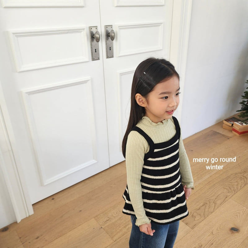 Striped Knit Vest by Merry Go Round for Child - view 11