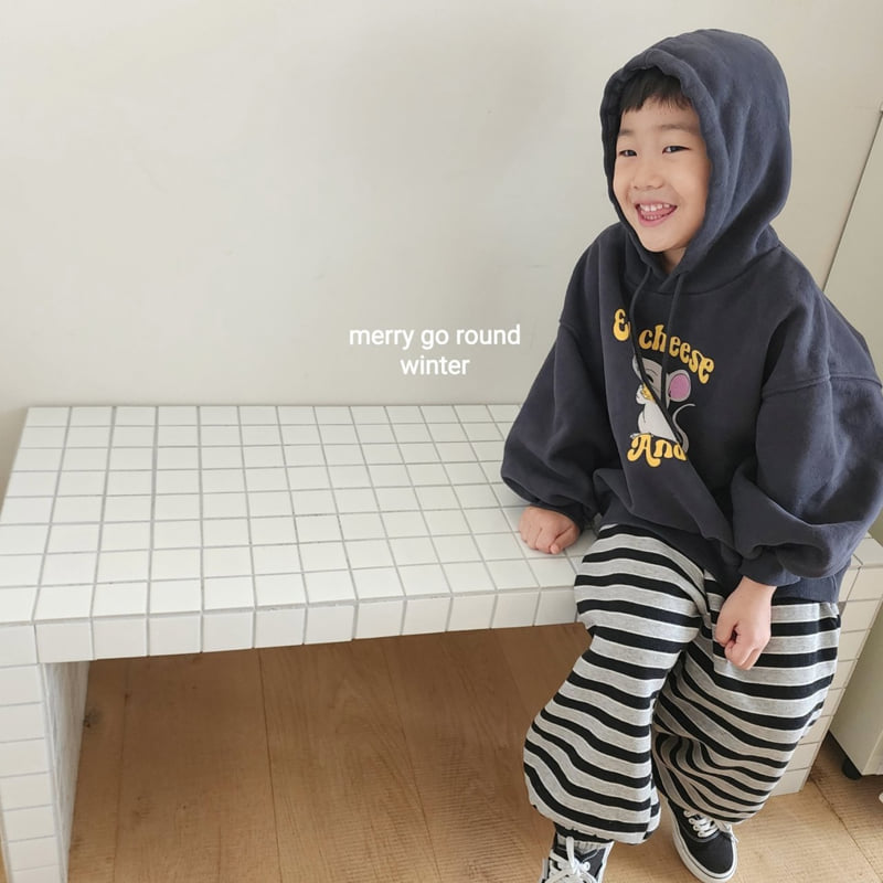 Striped Jogger Pants by Merry Go Round for Child - view 2