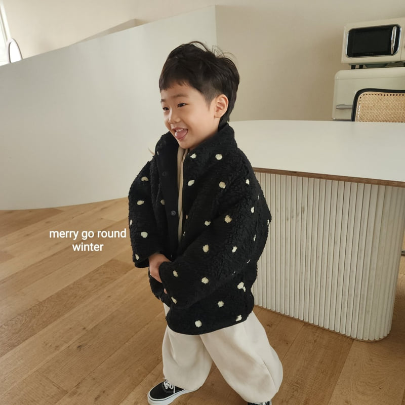 Merry Go Round - Korean Children Fashion - #magicofchildhood - Embroidered Fleece Jacket - 12