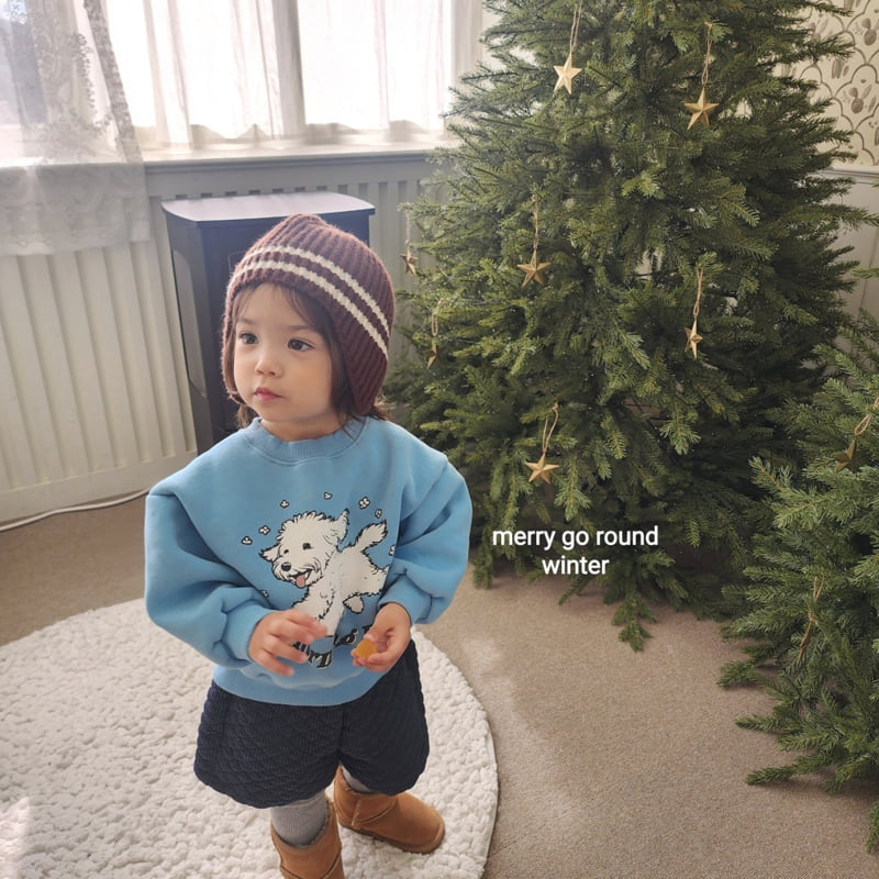 Merry Go Round - Korean Children Fashion - #minifashionista - Quilted Shorts - 7