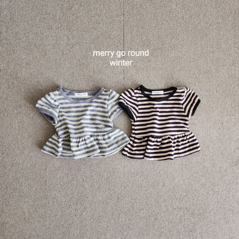 Merry Go Round - Korean Children Fashion - #minifashionista - Striped Sleeveless Vest