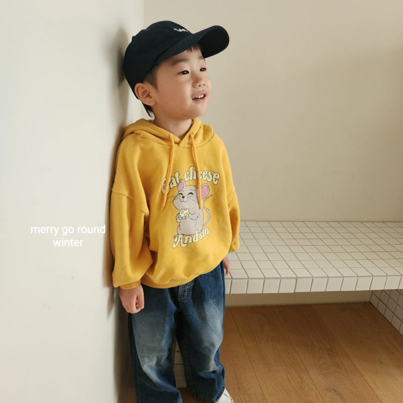 Merry Go Round - Korean Children Fashion - #minifashionista - Mouse Hoodie - 11