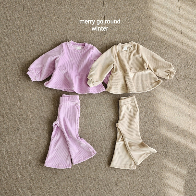 Merry Go Round - Korean Children Fashion - #prettylittlegirls - Merry Bootcut Set