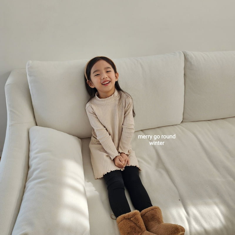 Merry Go Round - Korean Children Fashion - #prettylittlegirls - Ribbed One-piece - 11