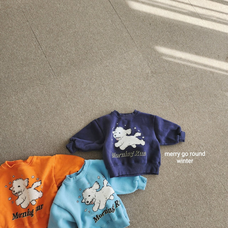 Merry Go Round - Korean Children Fashion - #stylishchildhood - Running Sweatshirt - 2