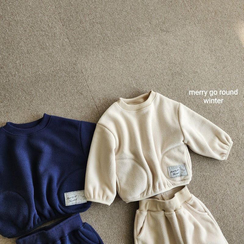 Merry Go Round - Korean Children Fashion - #stylishchildhood - Fleece Set