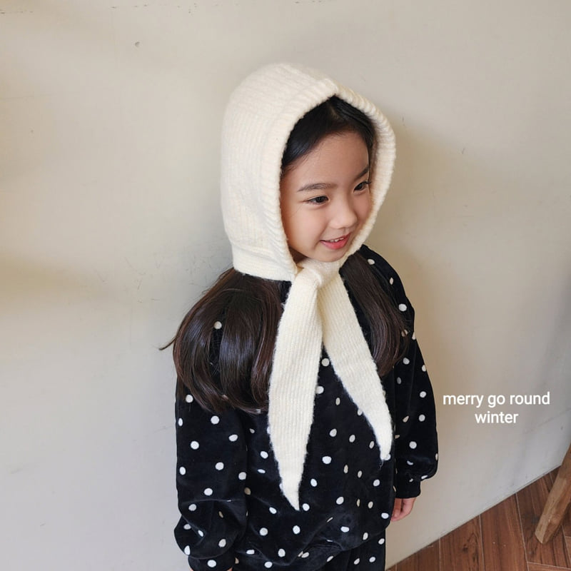 Merry Go Round - Korean Children Fashion - #todddlerfashion - Velour Dot Set - 3