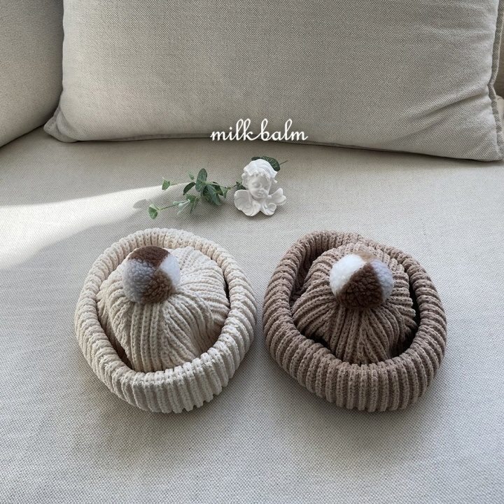 Milk Balm - Korean Baby Fashion - #babyboutiqueclothing - Milk Beanie