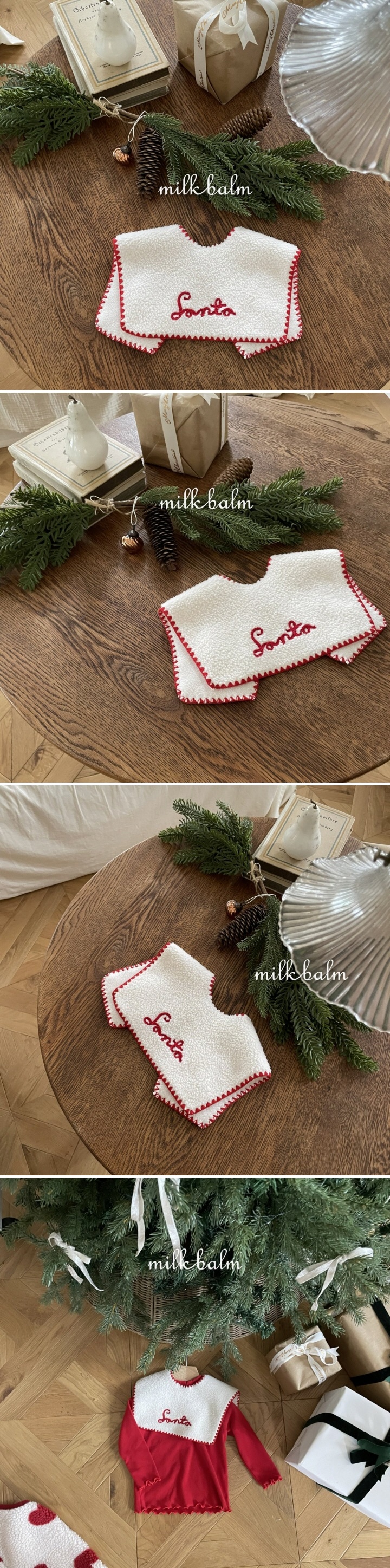 Milk Balm - Korean Baby Fashion - #babyoninstagram - Santa Cape