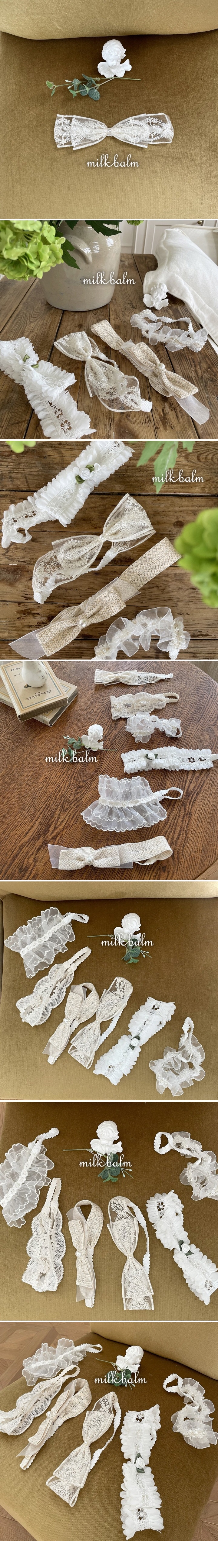 Milk Balm - Korean Baby Fashion - #babyoutfit - Sophie Hairband