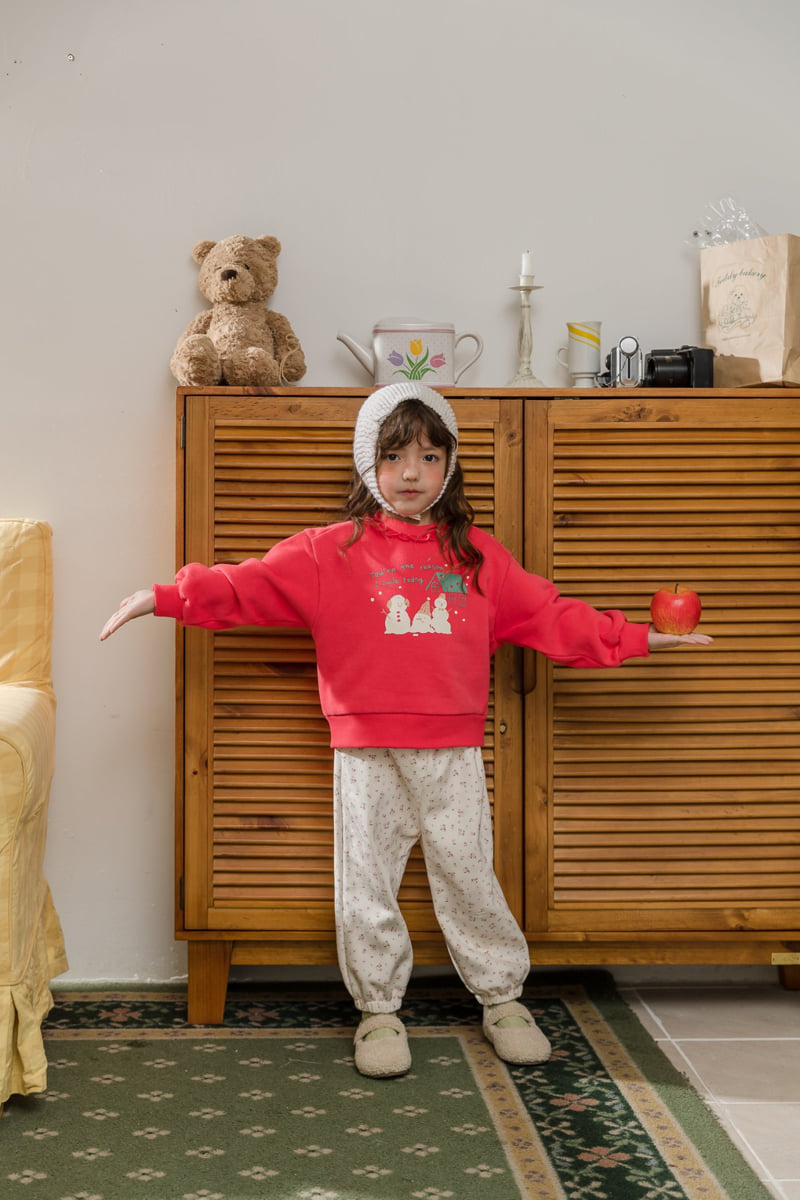 Milk Powder - Korean Children Fashion - #Kfashion4kids - Snowman Sweatshirt - 3