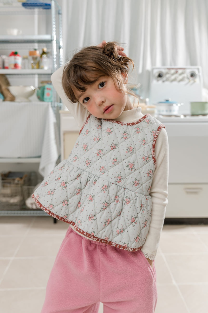 Milk Powder - Korean Children Fashion - #Kfashion4kids - Mochi Quilted Vest