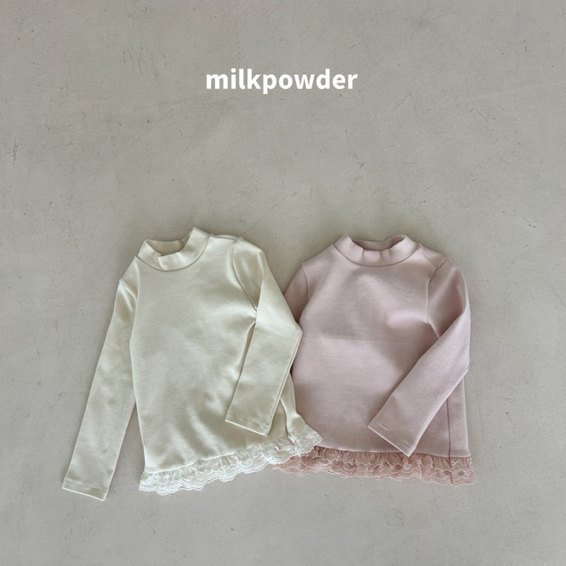 Milk Powder - Korean Children Fashion - #Kfashion4kids - Frill Tee - 12