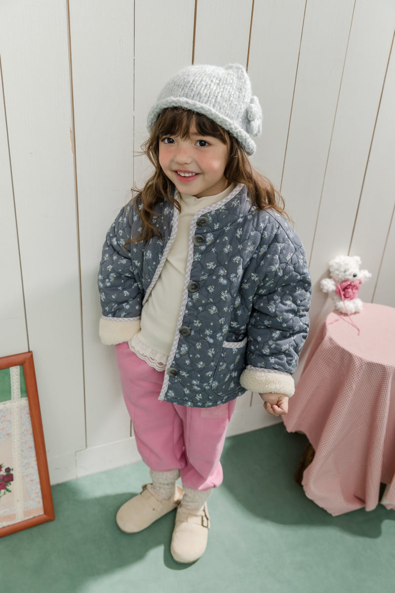 Milk Powder - Korean Children Fashion - #Kfashion4kids - Mongle Quilted Jacket - 8