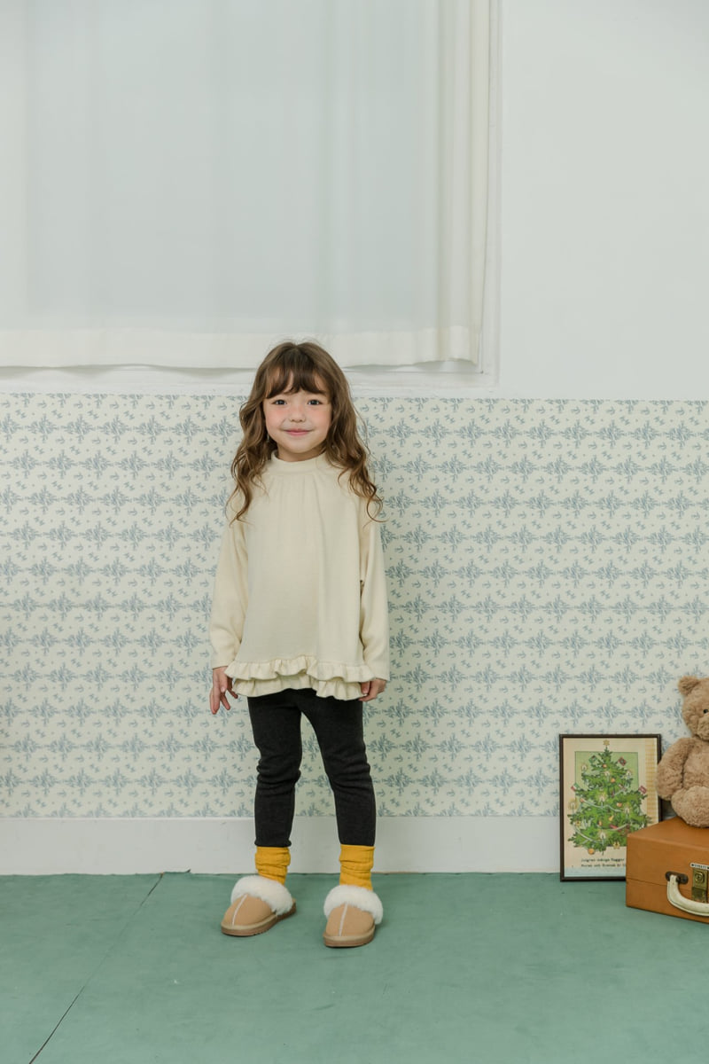Milk Powder - Korean Children Fashion - #childofig - Teddy Leggings - 2