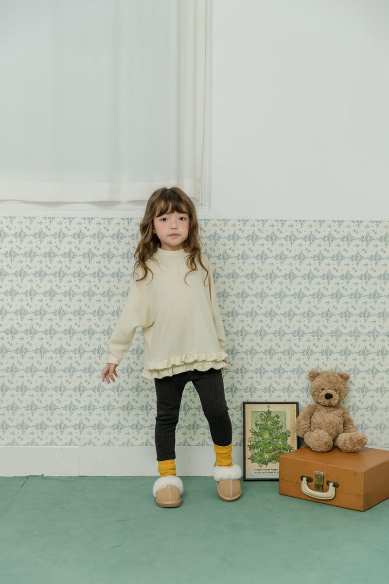 Milk Powder - Korean Children Fashion - #childofig - Teddy Leggings - 3
