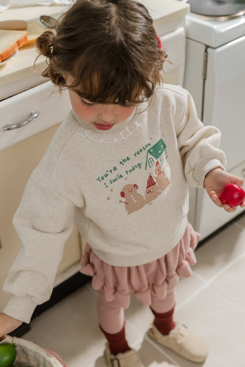 Milk Powder - Korean Children Fashion - #childrensboutique - Snowman Sweatshirt - 10