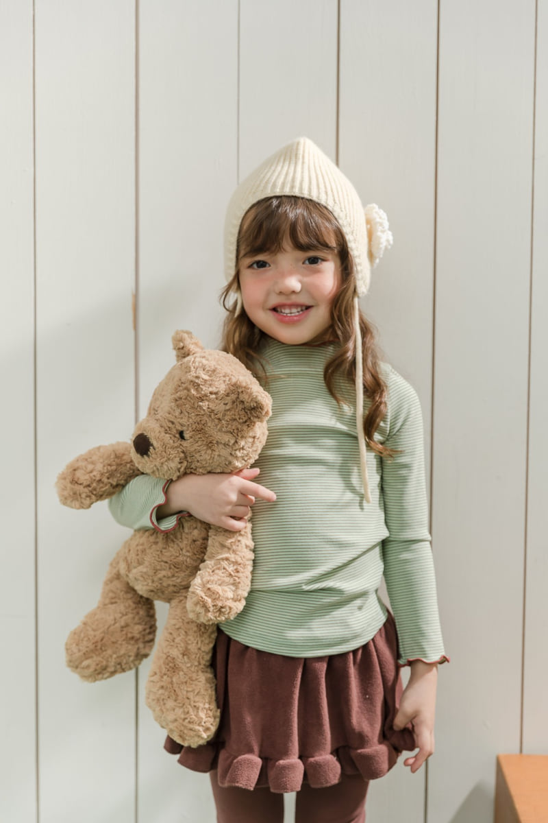 Milk Powder - Korean Children Fashion - #childrensboutique - Cherry Skirt Set-Up - 7