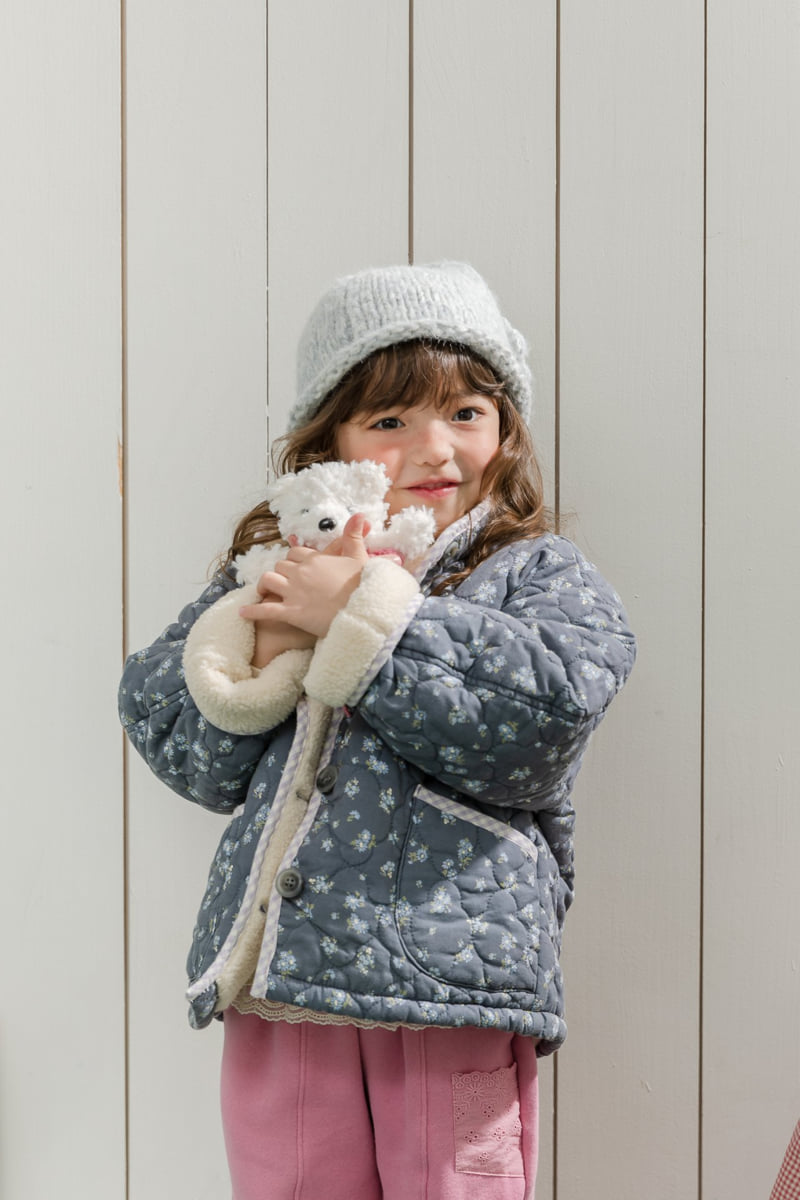 Milk Powder - Korean Children Fashion - #childrensboutique - Mongle Quilted Jacket