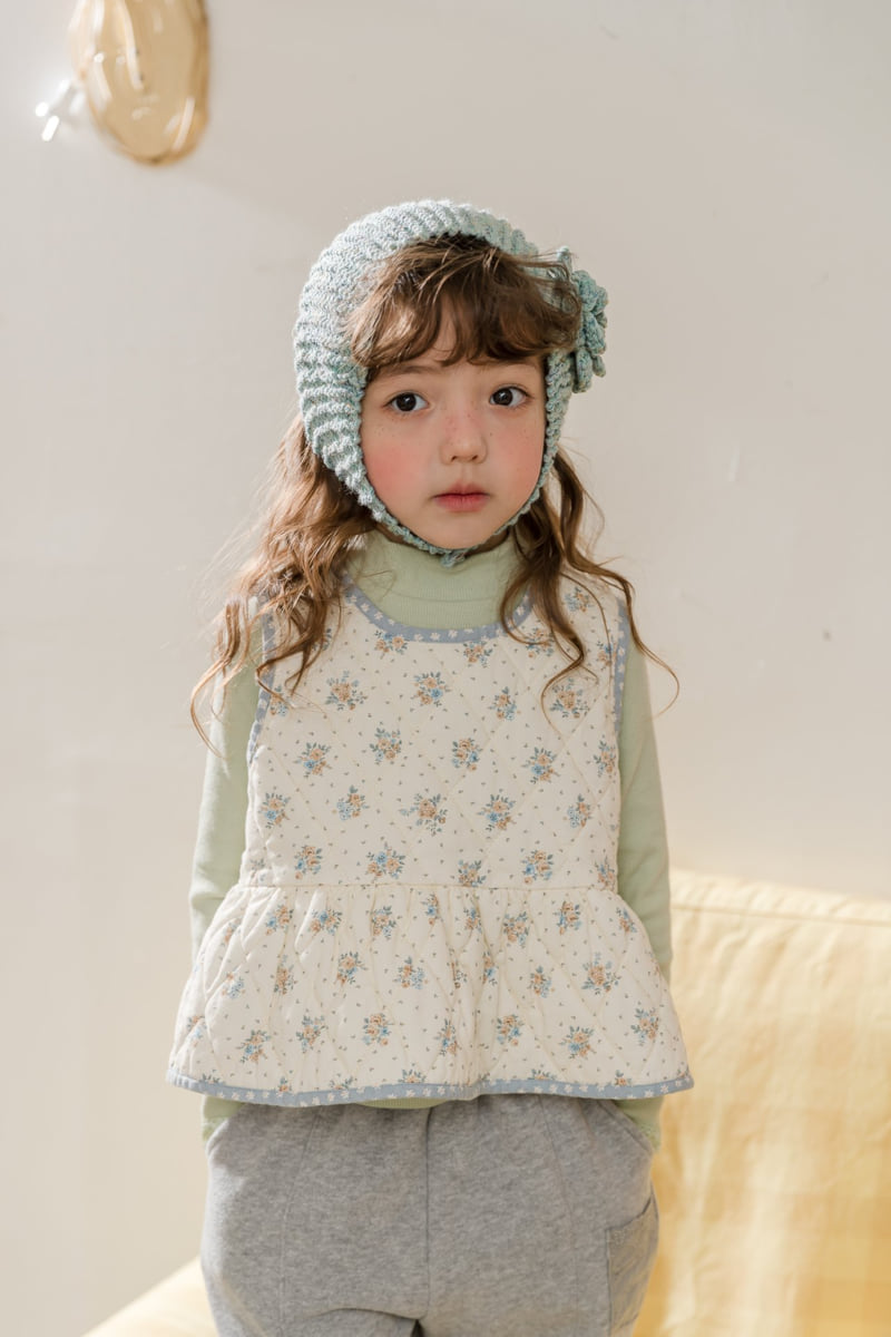 Milk Powder - Korean Children Fashion - #designkidswear - Mochi Quilted Vest - 9