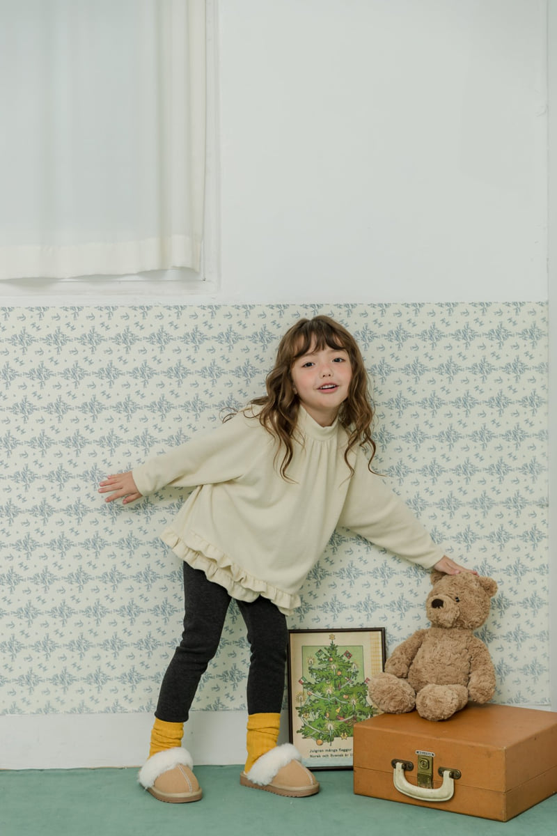 Milk Powder - Korean Children Fashion - #discoveringself - Teddy Leggings - 6