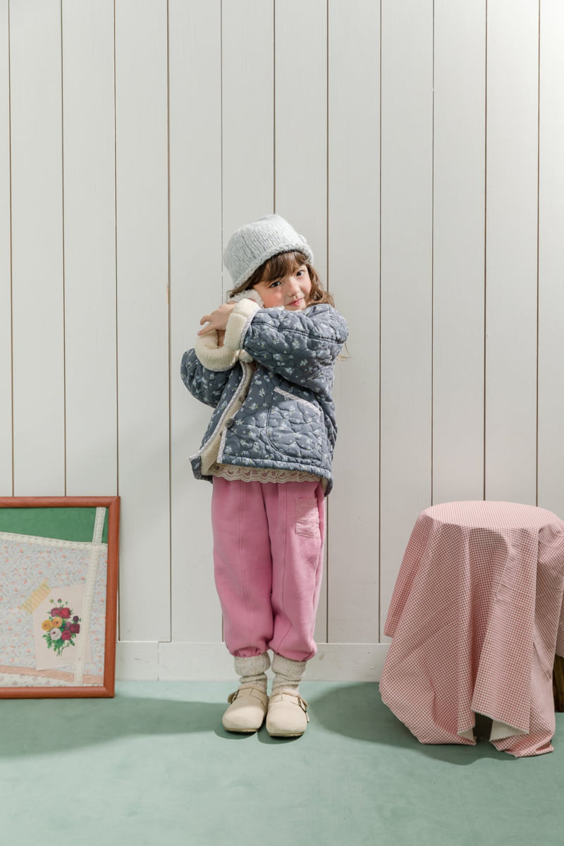Milk Powder - Korean Children Fashion - #kidsstore - Mongle Quilted Jacket - 6