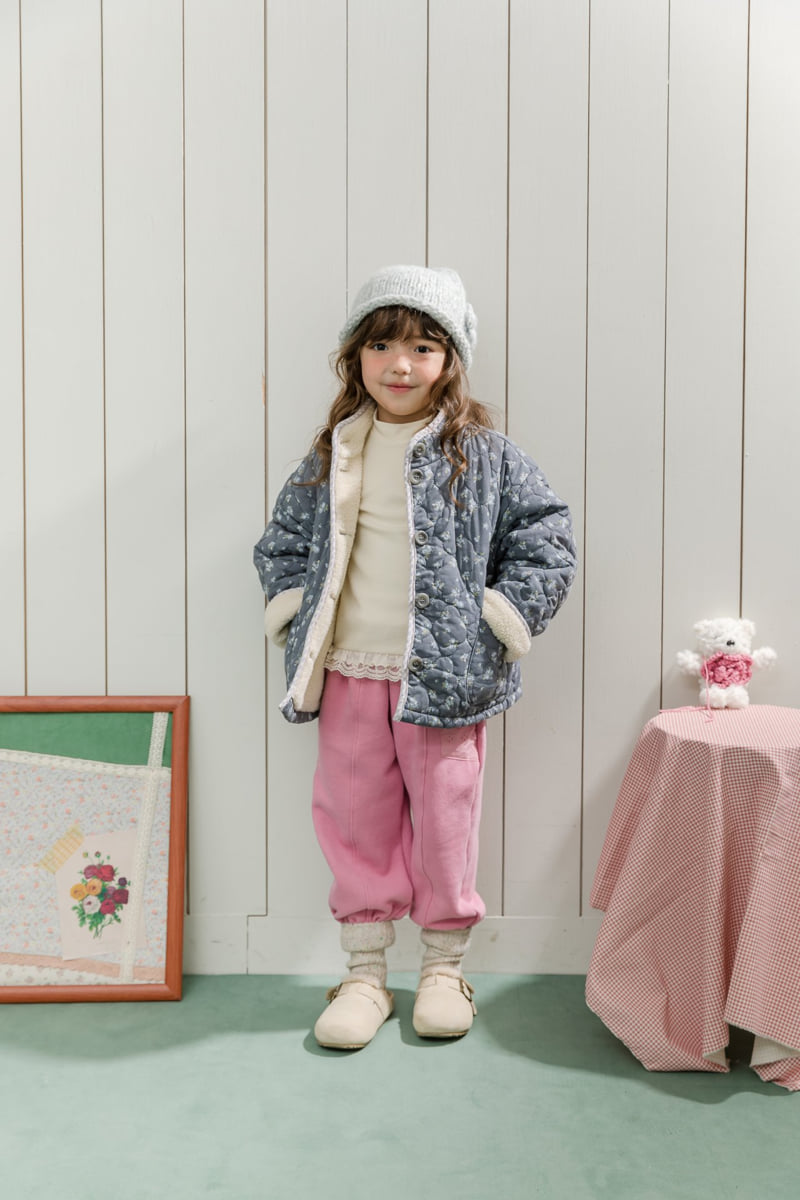 Milk Powder - Korean Children Fashion - #kidzfashiontrend - Mongle Quilted Jacket - 7