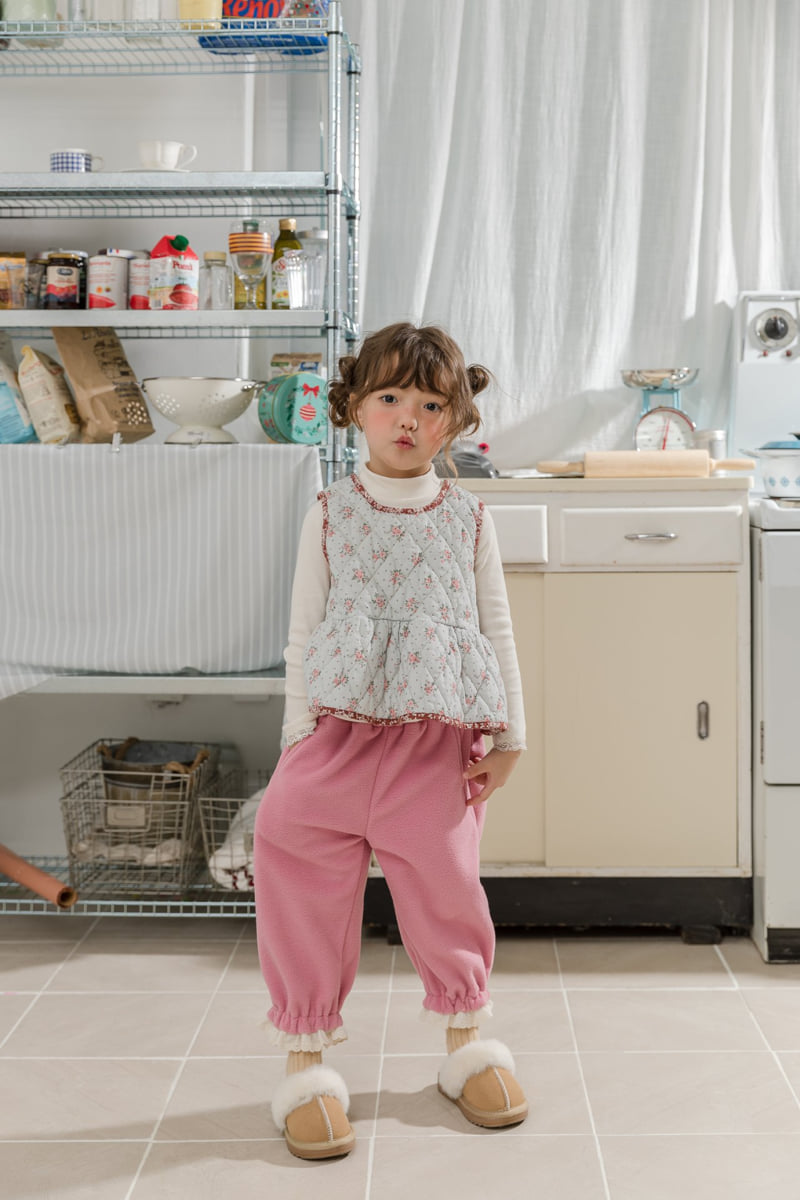 Milk Powder - Korean Children Fashion - #littlefashionista - Mochi Quilted Vest - 2