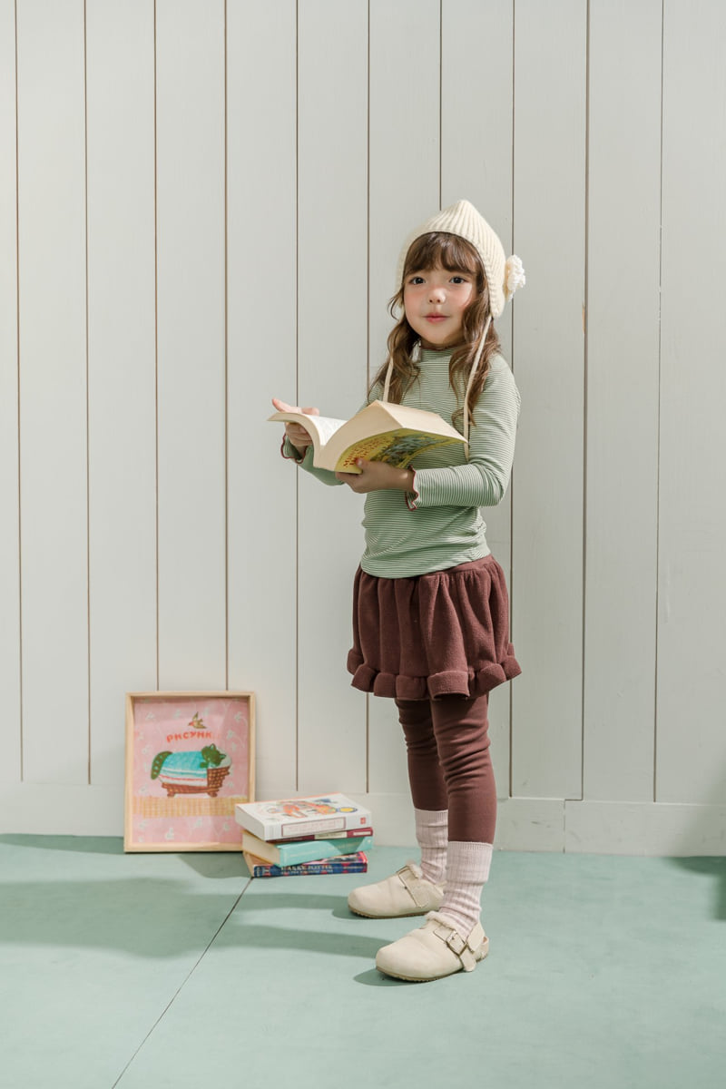 Milk Powder - Korean Children Fashion - #littlefashionista - Cherry Skirt Set-Up