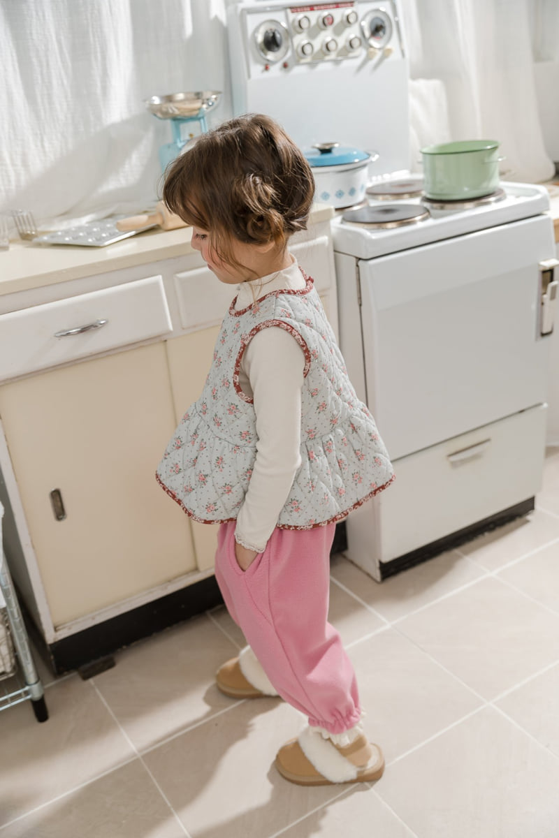 Milk Powder - Korean Children Fashion - #magicofchildhood - Mochi Quilted Vest - 3
