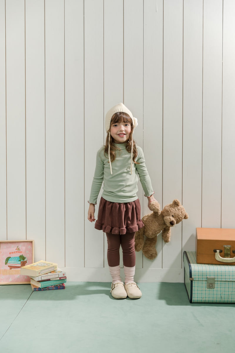 Milk Powder - Korean Children Fashion - #magicofchildhood - Cherry Skirt Set-Up - 2