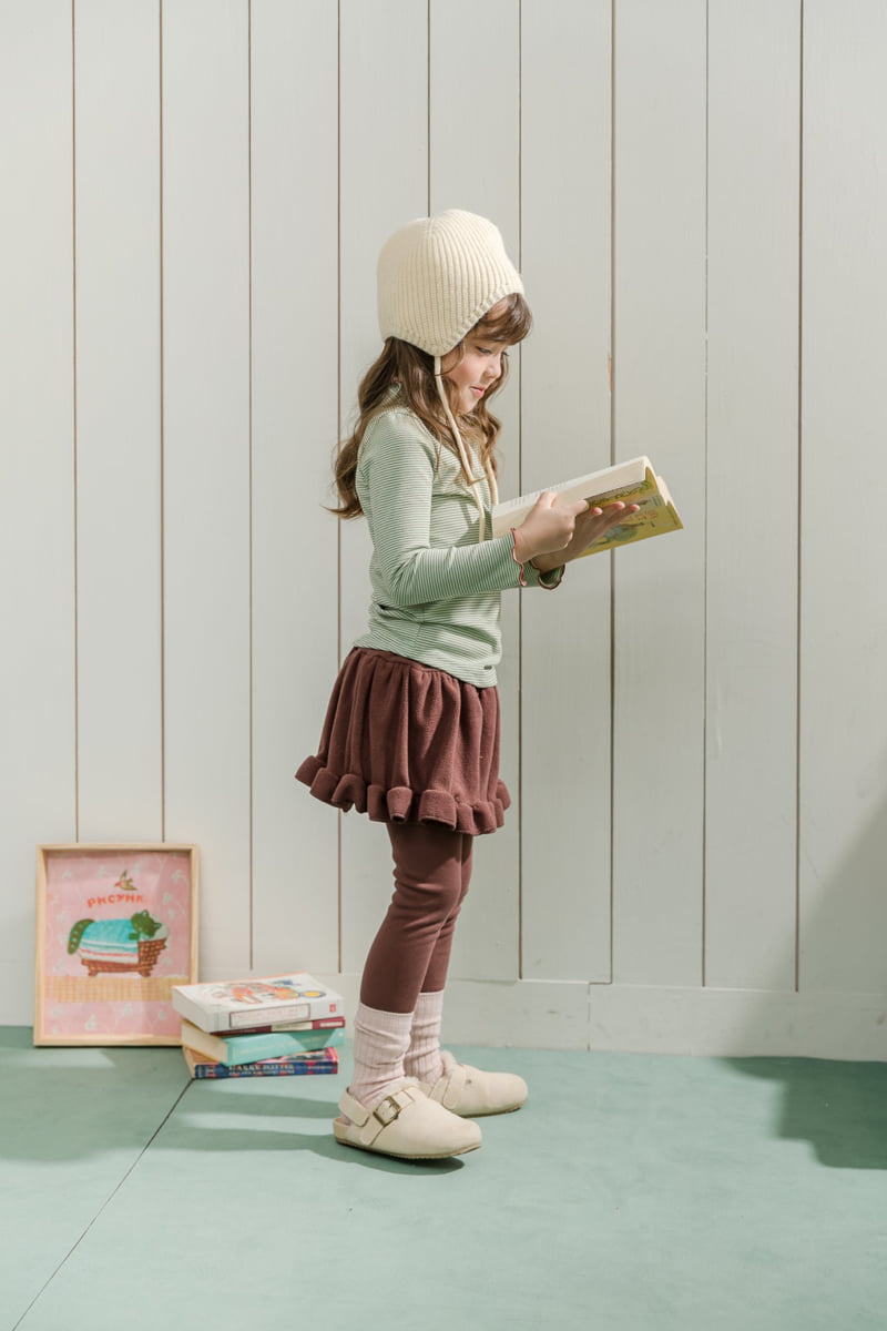 Milk Powder - Korean Children Fashion - #minifashionista - Cherry Skirt Set-Up - 3