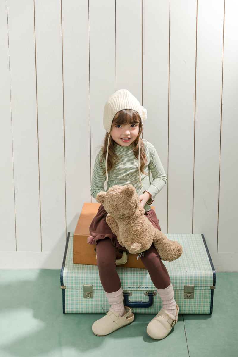 Milk Powder - Korean Children Fashion - #minifashionista - Cherry Skirt Set-Up - 4