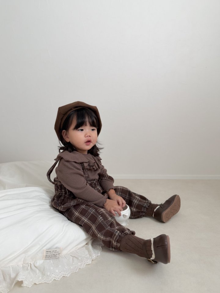 Mimi Market - Korean Baby Fashion - #babyboutique - Cream Collar Tee - 10