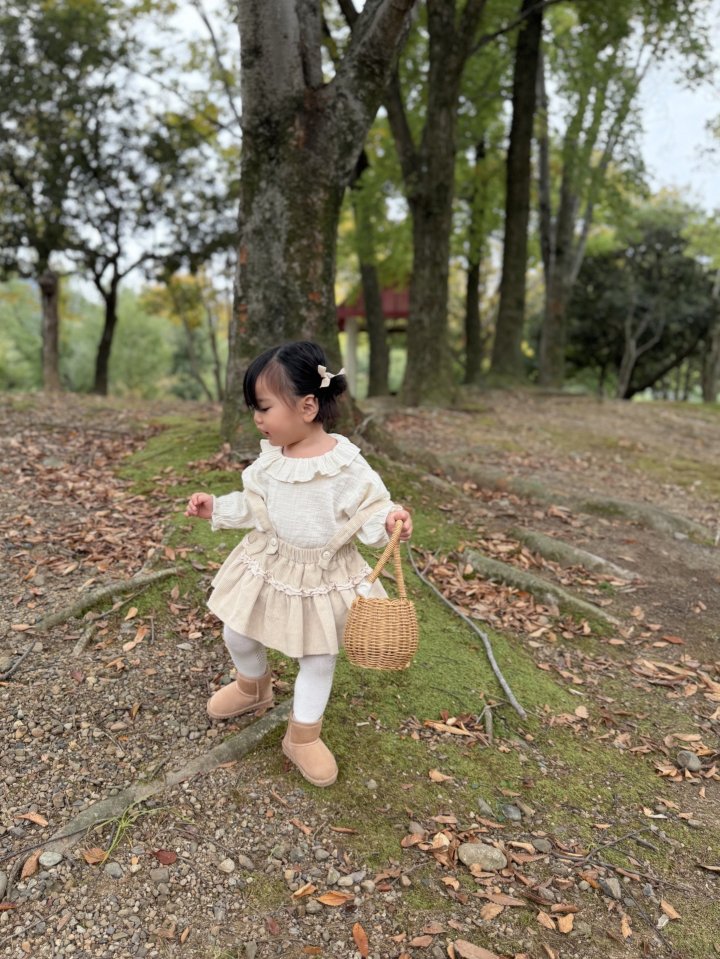 Mimi Market - Korean Baby Fashion - #babyboutique - Nougat Blouse - 6