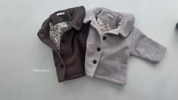 Mimi Market - Korean Baby Fashion - #babyboutiqueclothing - Wool Sera Coat - 5