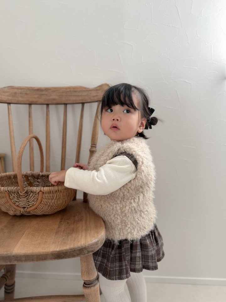 Mimi Market - Korean Baby Fashion - #babyfashion - Button Bichon Vest - 6