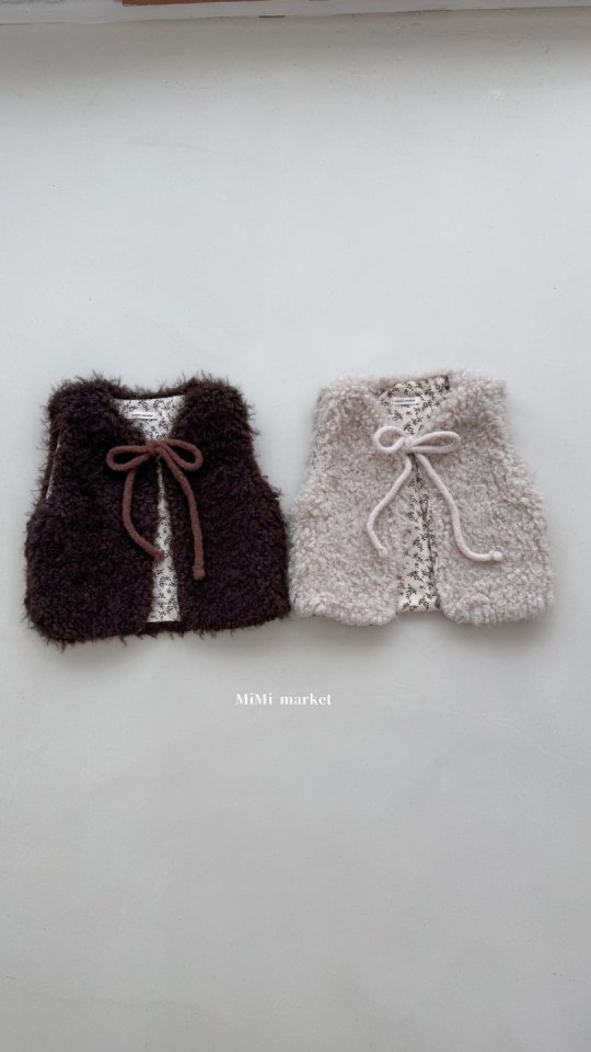 Mimi Market - Korean Baby Fashion - #babygirlfashion - Bichon Vest - 2