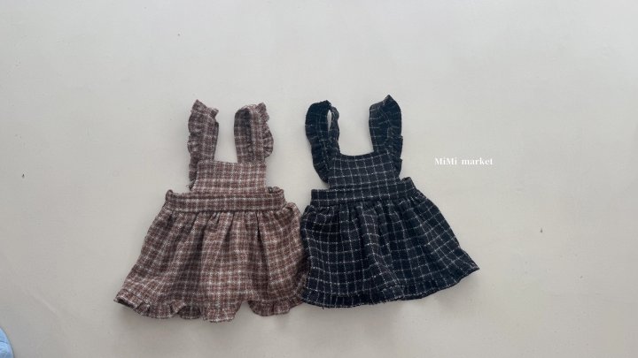 Mimi Market - Korean Baby Fashion - #babygirlfashion - Bouclé Overalls