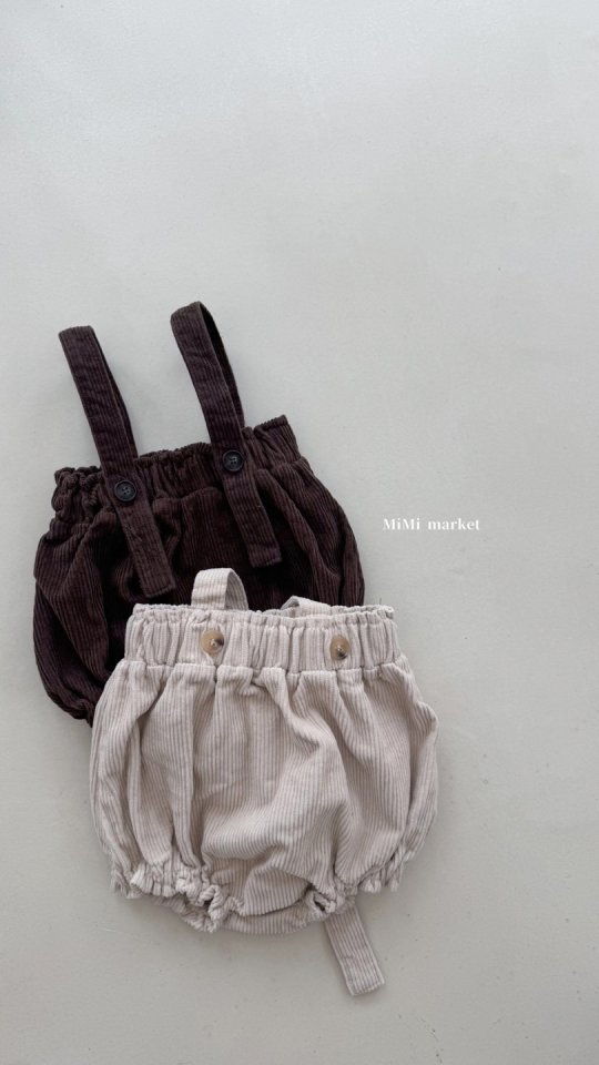 Mimi Market - Korean Baby Fashion - #babygirlfashion - Corduroy Frill Balloon Skirt - 2