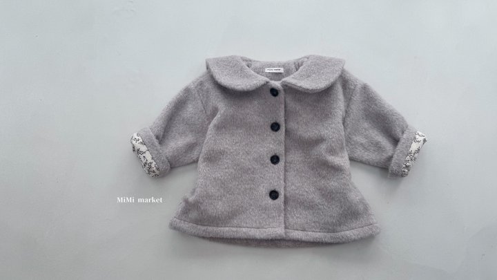 Mimi Market - Korean Baby Fashion - #babygirlfashion - Wool Sera Coat - 9