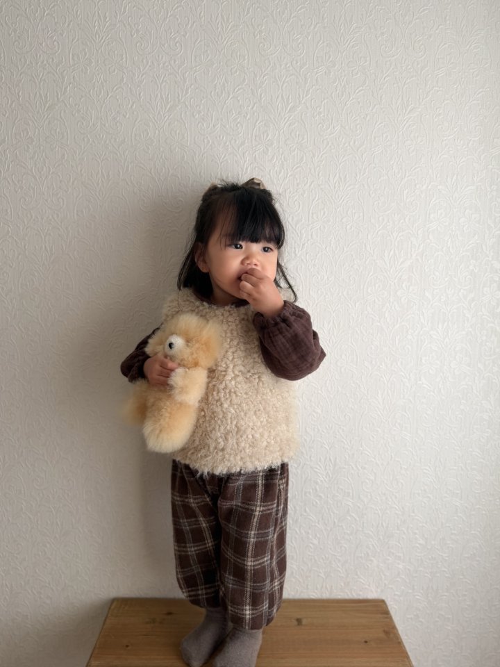 Mimi Market - Korean Baby Fashion - #babyoninstagram - Button Bichon Vest - 10