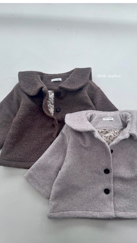 Mimi Market - Korean Baby Fashion - #babyoninstagram - Wool Sera Coat - 11