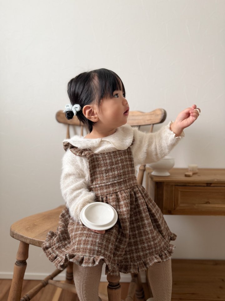 Mimi Market - Korean Baby Fashion - #babyoninstagram - Bouclé Overalls - 4