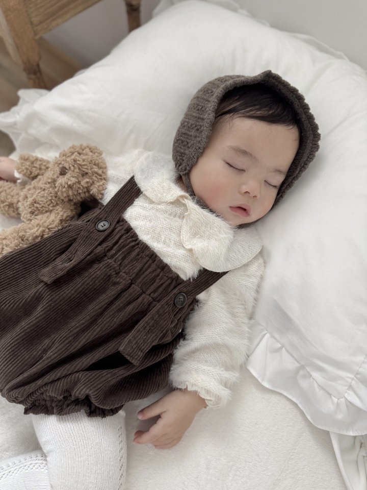 Mimi Market - Korean Baby Fashion - #babyootd - Corduroy Frill Balloon Skirt - 5