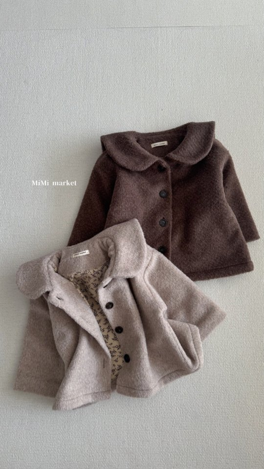Mimi Market - Korean Baby Fashion - #babyootd - Wool Sera Coat - 12